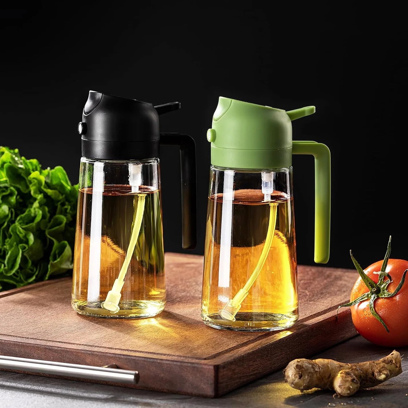 Pulverizatorul Premium 2-în-1 pentru Ulei